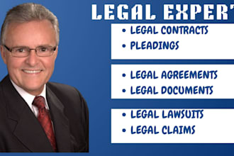 draft and review legal contracts, agreements, nda