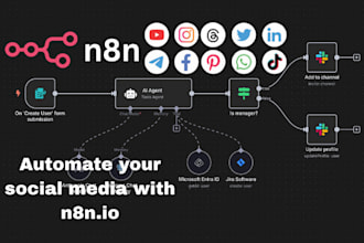 build social media n8n ai agent n8n chat bot retell ai vapi ai web scrapping