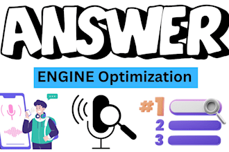 do answer engine optimization and voice search SEO