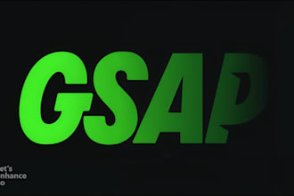 create scroll based animations using framer motion or gsap