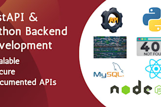 create full stack web apps using fastapi and mern stack