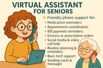provide gentle virtual support for your elderly parent