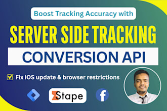 setup ga4 server side tracking and conversion API for ga4 ecommerce by stape io