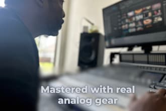 deliver a polished analog enhanced master