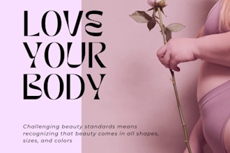 create aesthetic instagram design , captions for your brand