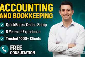 do monthly bookkeeping and financial reports in quickbooks online