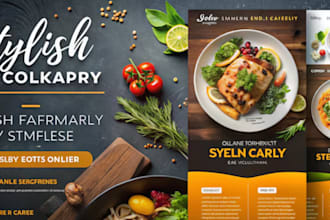 design cafes bars hotels restaurant brochure design food brochure