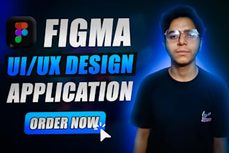 design interactive app screens UI UX in figma