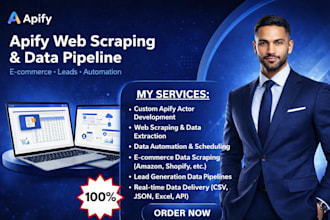 apify scraping data pipeline ecommerce leads apify actor web automation n8n