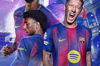 design best football or commited poster or matchday visuals