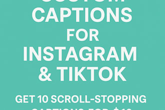 write catchy instagram captions