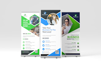 design a banner, billboard, or rollups professionally