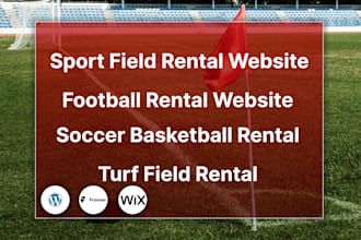sports field rental website, football rental website, soccer basketball rental