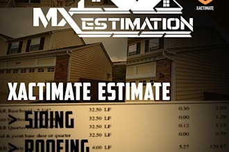 do xactimate roof and siding estimate