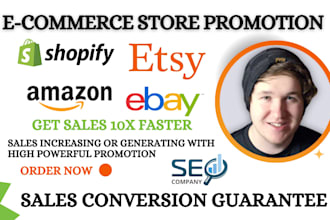 do etsy promotion boost shopify sales ecommerce marketing amazon tiktok shop seo