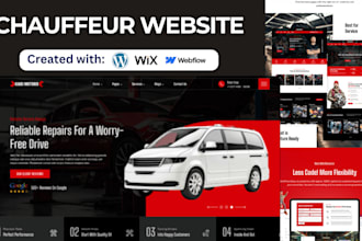 chauffeur website taxi booking website limousine website taxi website