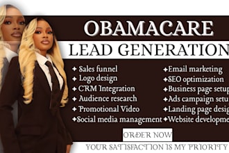 obamacare leads generation aca leads obamacare landing page obamacare leads