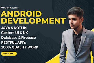 create android apps with java and kotlin