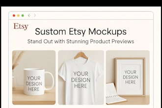 design product mockups for etsy listings etsy mockups and product previews