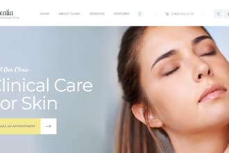 design skincare shopify store skin care website skincare quiz beauty website
