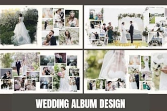 design wedding album, photobook, photo book, coffee table book and photo album