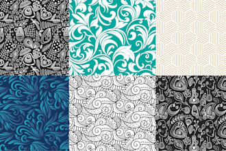 create custom seamless pattern designs for textiles