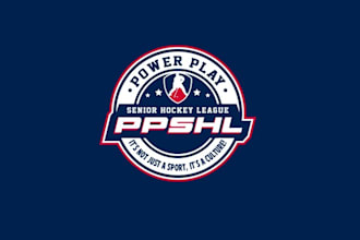 design semi pro hockey league logo