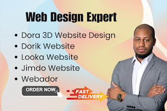 3d dora ai website jimdo website dorik website looka website readymag webador