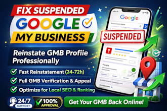fix suspended google my business reinstate gmb profile submit appeal