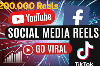 provide a bundle of viral social media reels with 200,000 videos