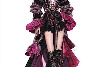 do fashion design and clothing technical flat sketch