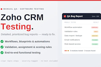 do manual , automation testing and write test cases