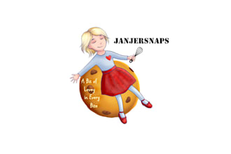 design cookies food mascot logo