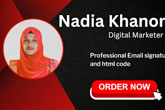 creat email and a clickable signature