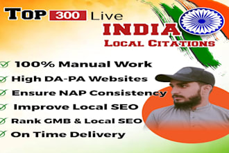 do india local citations and directory submission high quality