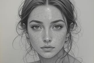 create a stunning realistic portrait sketch