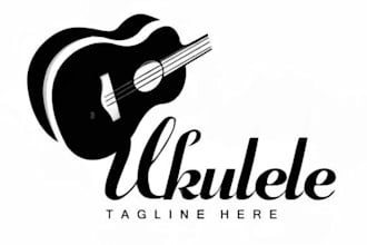 design a professional guitar logo