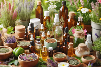 make botanical product illustration