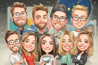 draw a caricature, cartoon caricatures