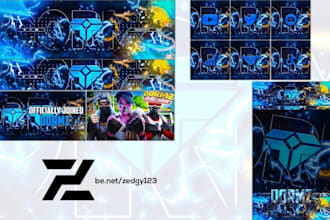 custom fortnite logo for streamers, gamers, and clans