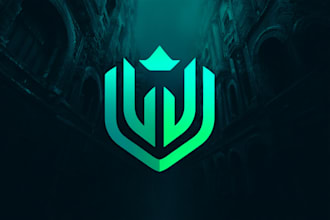 design a modern esports logo for streamers and gaming brands