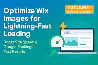 optimize wix website images for faster loading and better page speed scores