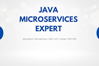provide expertise in java springboot microservices docker AWS gcp