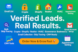 verified email list b2b marketing bulk skip tracing appointment setter omnlsend