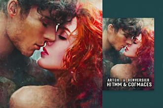 design a romance or erotica book cover