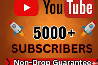 get fast 5000 real youtube followers guarantee