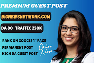 do premium guest post and publish news article on high da websites guest post