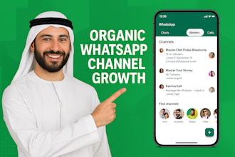 organically increase your whatsapp channel followers