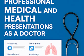 make quality medical and health presentations
