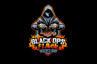 create steak rub kicks ass logo